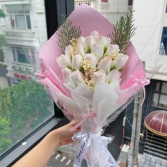 [HỎA TỐC] Quà tặng Bó hoa sáp hình thoi xinh xắn tặng bạn bè, người yêu