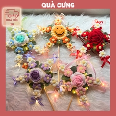 Đèn ông sao hoa len thủ công quà tặng tết Trung Thu cho bạn bè, người yêu
