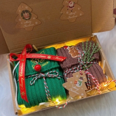 Set 2 Tất len ấm áp, xinh xắn làm quà tặng người yêu, tặng bạn bè