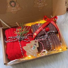 Set 2 Tất len ấm áp, xinh xắn làm quà tặng người yêu, tặng bạn bè