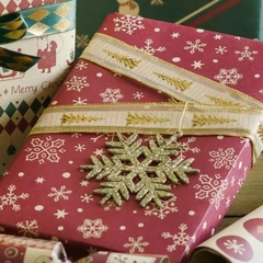 Set 6 tờ giấy gói giáng sinh, giấy gói quà noel xinh xắn dễ thương
