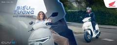 Kinh nghiệm chọn mua xe Xe máy điện cao cấp Honda CUV e: chính thức bàn giao đến những khách hàng đầu tiên - Biểu tượng mới, khởi hành trình