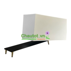 Chậu Composite Chữ Nhật kèm Chân đế BAOBINH CT2065