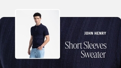 SHORT SLEEVES SWEATER | ÁO LEN POLO NGẮN TAY CHO PHONG CÁCH THANH LỊCH