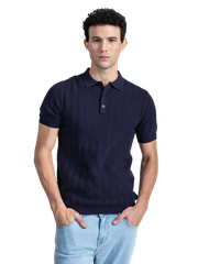 Áo Len Nam Mỏng Tay Ngắn . SW26FH03P-SA
