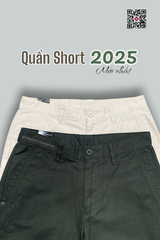 Quần Short Nam Khaki Trên Gối