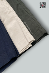 Quần Short Nam Khaki Trên Gối
