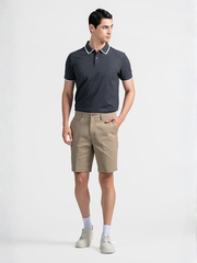 Quần Short Nam Khaki Trên Gối . SP26FH25P-AK