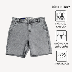 Quần Short Nam Khaki Trên Gối