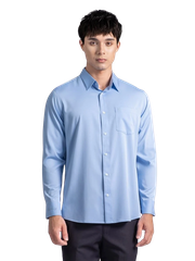 Áo Sơ Mi Nam Tay Dài Công Sở Vải Bamboo . WS26ES52P-LDBB