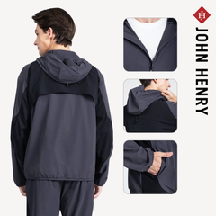Áo Khoác Nam Phao Mỏng Năng Động