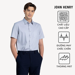 Áo Sơ Mi Nam Công Sở Tay Ngắn Vải Bamboo