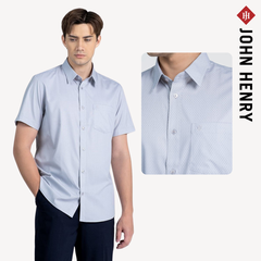 Áo Sơ Mi Nam Công Sở Tay Ngắn Vải Bamboo