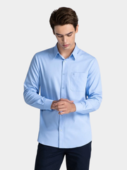 Áo Sơ Mi Nam Tay Dài Công Sở Vải Bamboo . WS26FH28R-LDBB