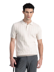 Áo Len Nam Mỏng Tay Ngắn . SW26FH03P-SA