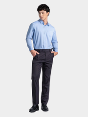 Áo Sơ Mi Nam Tay Dài Công Sở Vải Bamboo . WS26ES52P-LDBB