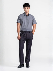 Áo Sơ Mi Nam Công Sở Tay Ngắn . WS26FH25M-SD