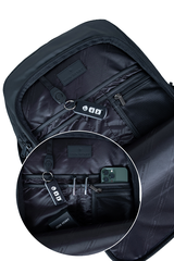 Balo Danh Nhân Thông Minh Cao Cấp - BA24FH03-BP - BLACK