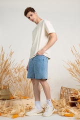 Quần Short Nam Jeans Trẻ Trung Form Rộng