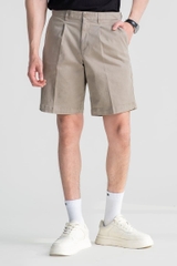Quần Short Nam Khaki Trên Gối