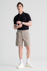 Quần Short Nam Khaki Trên Gối