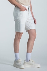 Quần Short Nam Khaki Trên Gối