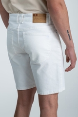 Quần Short Nam Khaki Trên Gối