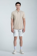 Quần Short Nam Khaki Trên Gối