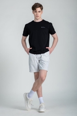 Quần Short Nam Khaki Trên Gối