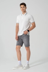 Quần Short Nam Khaki Trên Gối