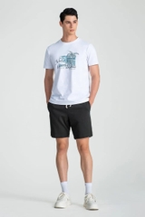 Quần Short Nam Khaki Trên Gối