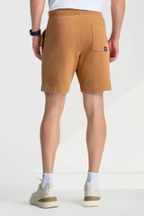 Quần Short Nam Khaki Trên Gối