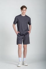Quần Short Nam Khaki Trên Gối