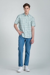 Áo Sơ Mi Nam Phong Cách Tay Ngắn