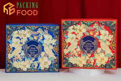 Hộp Đựng Quà Tết 2026 - Đựng Rượu Cao Cấp Mẫu Niên Hoa