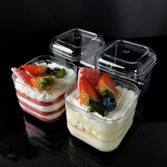 Cốc Ly Nhựa PS Vuông 270ml GD2013