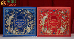 Hộp Đựng Quà Tết 2026 - Đựng Rượu Cao Cấp Mẫu Khai Phúc