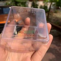 Cốc Nhựa Mousse Mica Vuông 5550 Dung Tích 110ml