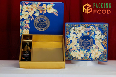 Hộp Đựng Quà Tết 2026 - Đựng Rượu Cao Cấp Mẫu Niên Hoa