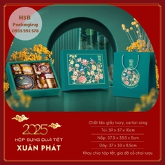 Hộp Đựng Quà Tết 2025 "Xuân Phát"