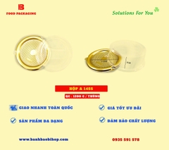 Hộp Nhựa Tròn Đế Vàng Mã A1455