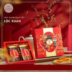 Hộp Đựng Quà Tết 2025 "Lộc Xuân "