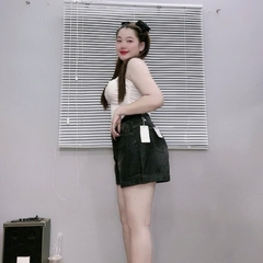 Quần Short Jean Nữ BigSize,Quần Đùi Lưng Cao Ống Rộng Big Size 58kg-95kg Mã J6