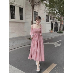 Đầm Dây Babydoll Kèm Áo Khoác Bigsize 55-100kg