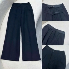 Quần Tây Suông Bigsize Nữ Ống Rộng Lưng Cao Tôn Dáng 60-95kg