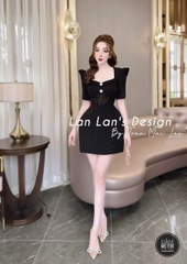 Đầm Lưới Eo Dự Tiệc Thiết Kế Bigsize 1718