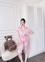65-100kg Đồ Ngủ Pijama LỬNG 5d Bigsize Chubby, Đồ Ngủ Bigsize lụa Latin cao cấp mềm mại xinh xắn