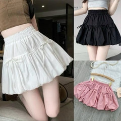 Bigsize Chân Váy Bồng Bí Chất Lụa Chéo Thái Mềm Siêu Xinh Dễ Thương Có Lót Trong Thời Trang Nữ Cao Cấp