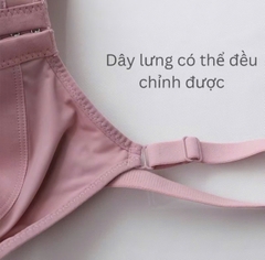 Áo lót Bigsize nữ - Áo ngực Big size mặc HÀNG NGÀY - Bra cup lớn Không gọng, Bản to, Đệm mỏng, Siêu nâng đẩy