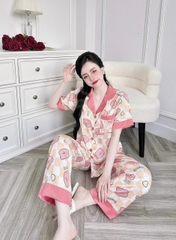 Bộ Mango Quần Dài Áo Ngắn Bigsize 70kg-85kg